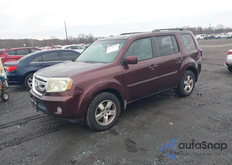 2010 Honda Pilot Ex-L z USA, uszkodzony, nr VIN 5FNYF4H57AB022850